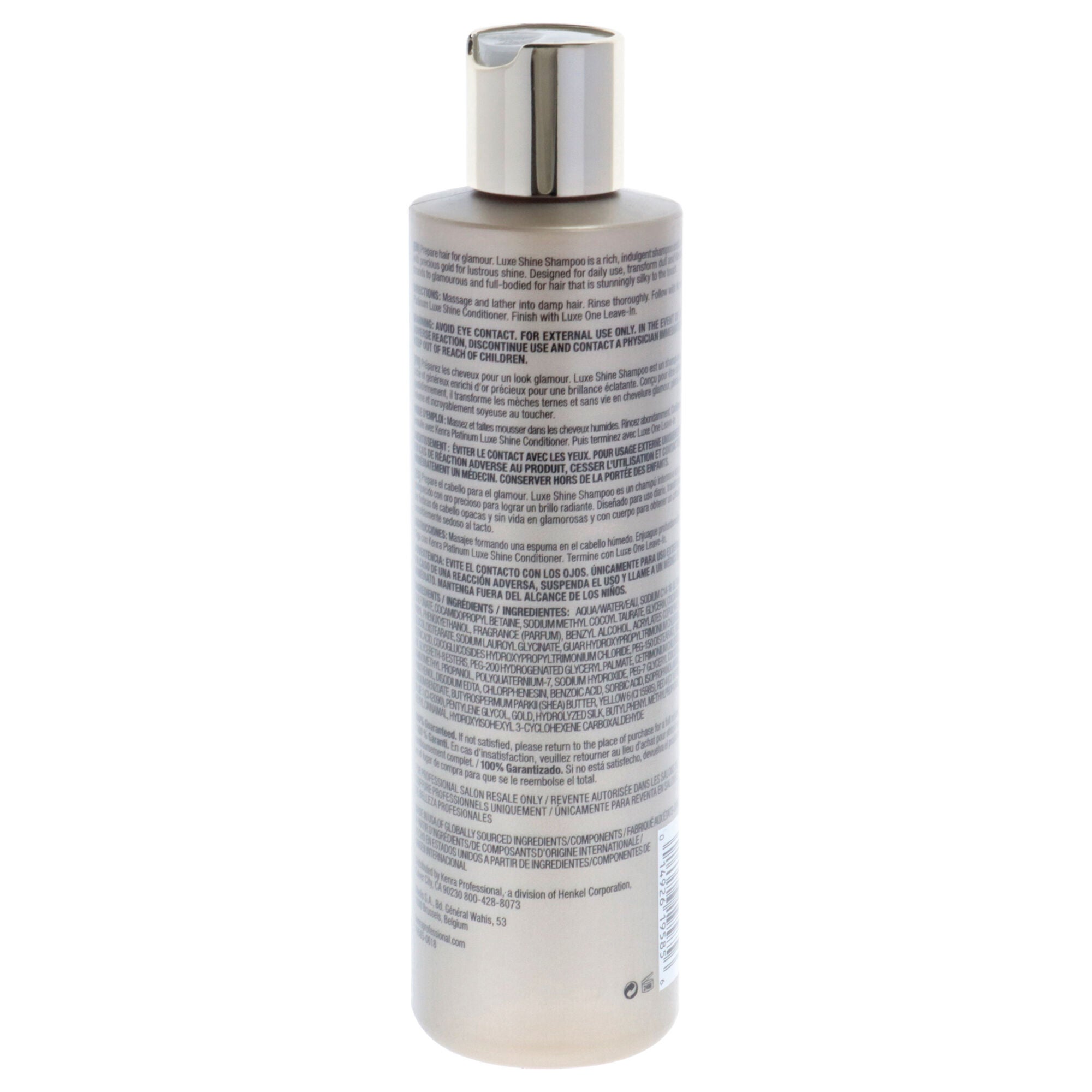 Platinum Luxe Shine Shampoo by Kenra for Unisex - 8.5 oz Shampoo, Silver, alternate image number 1