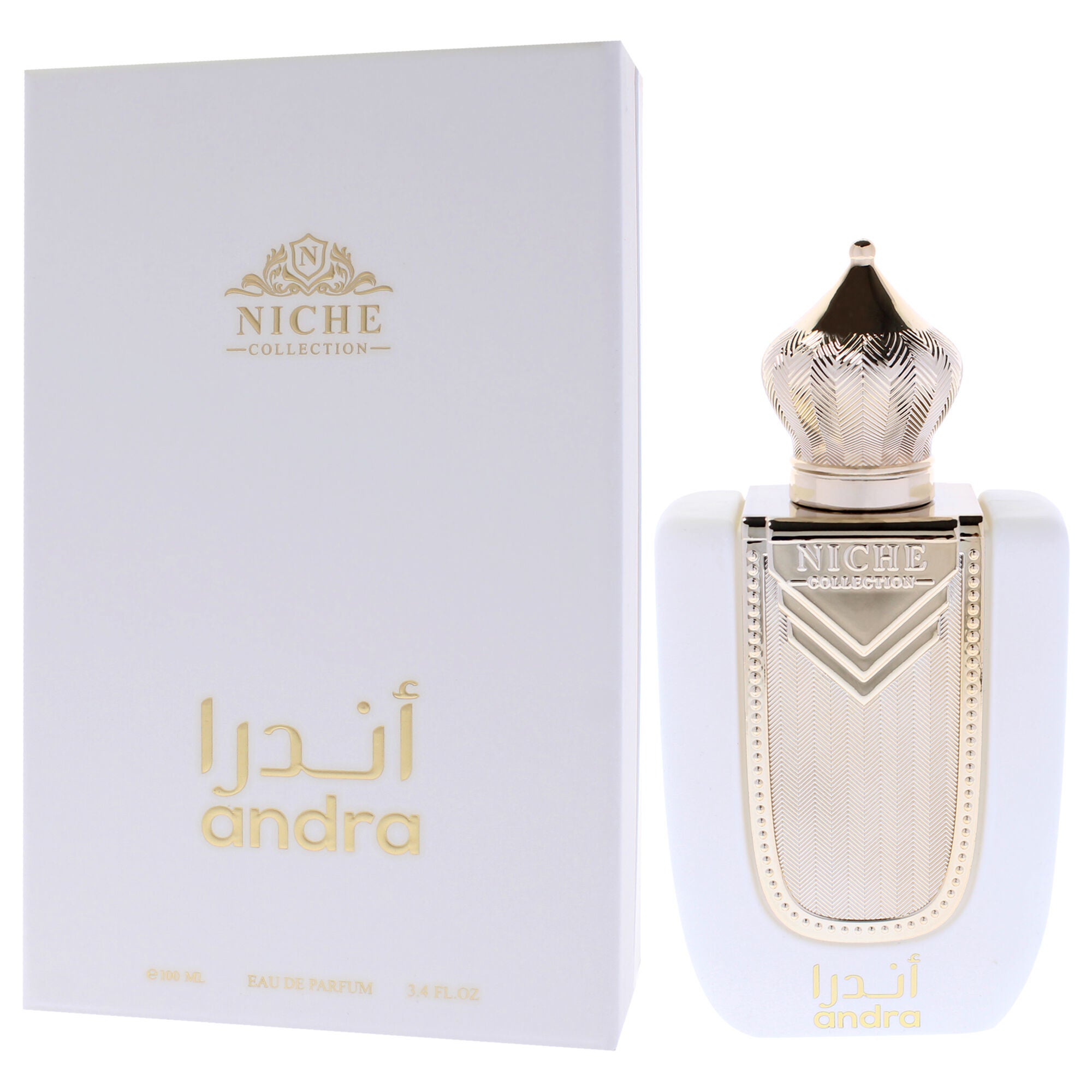 Niche Collection - Andra by Khalis for Women - 3.4 oz EDP Spray, Clear, alternate image number 3
