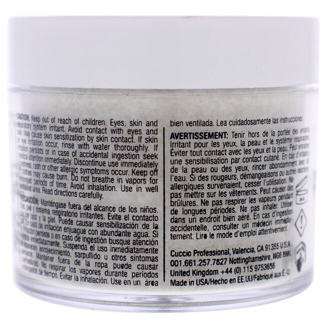 Pro Powder Polish Nail Colour Dip System - Gold Glitter by Cuccio Colour for Women - 1.6 oz Nail Powder, See Description, alternate image number 1