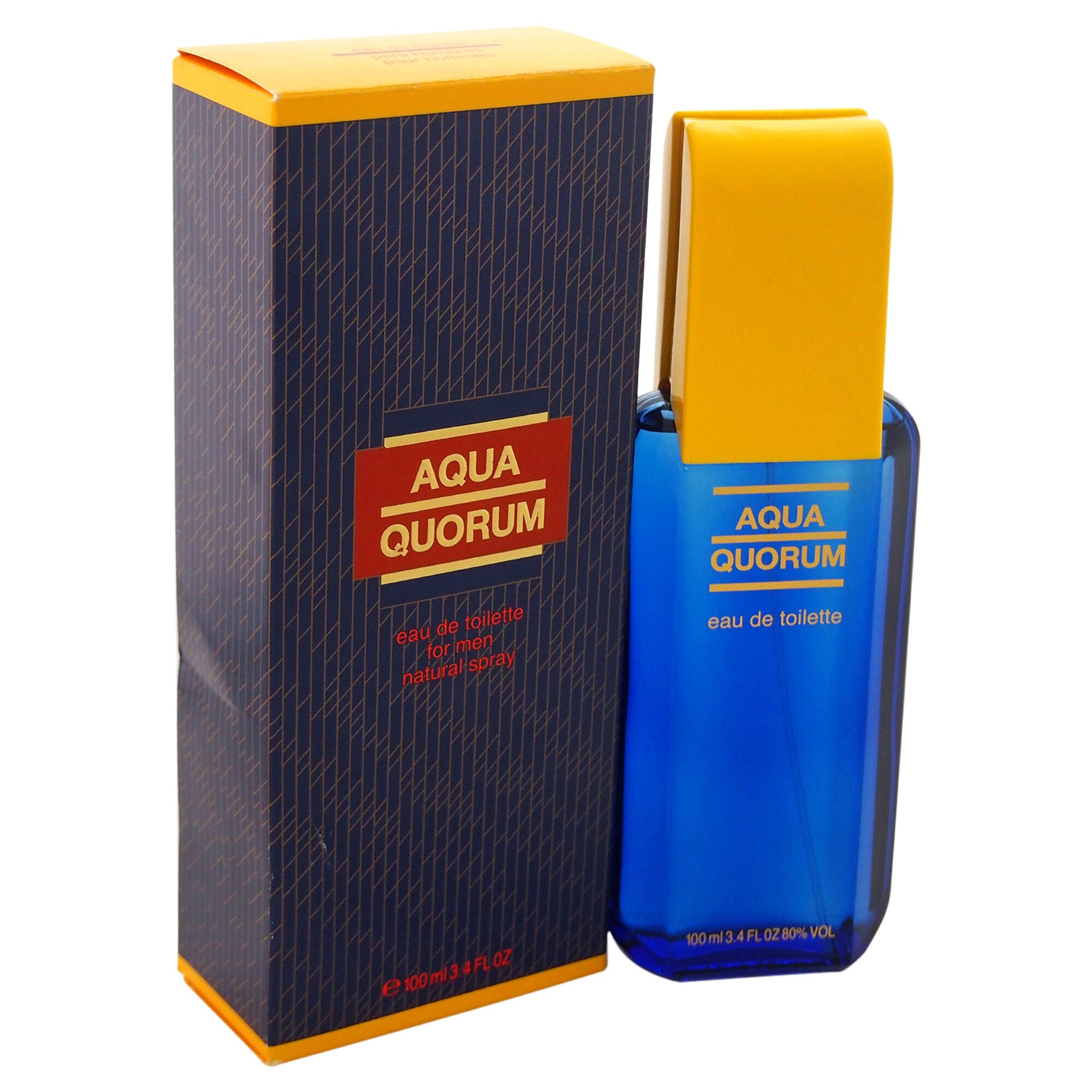 Aqua Quorum by Antonio Puig for Men - 3.4 oz EDT Spray, See Description, hi-res image number 0