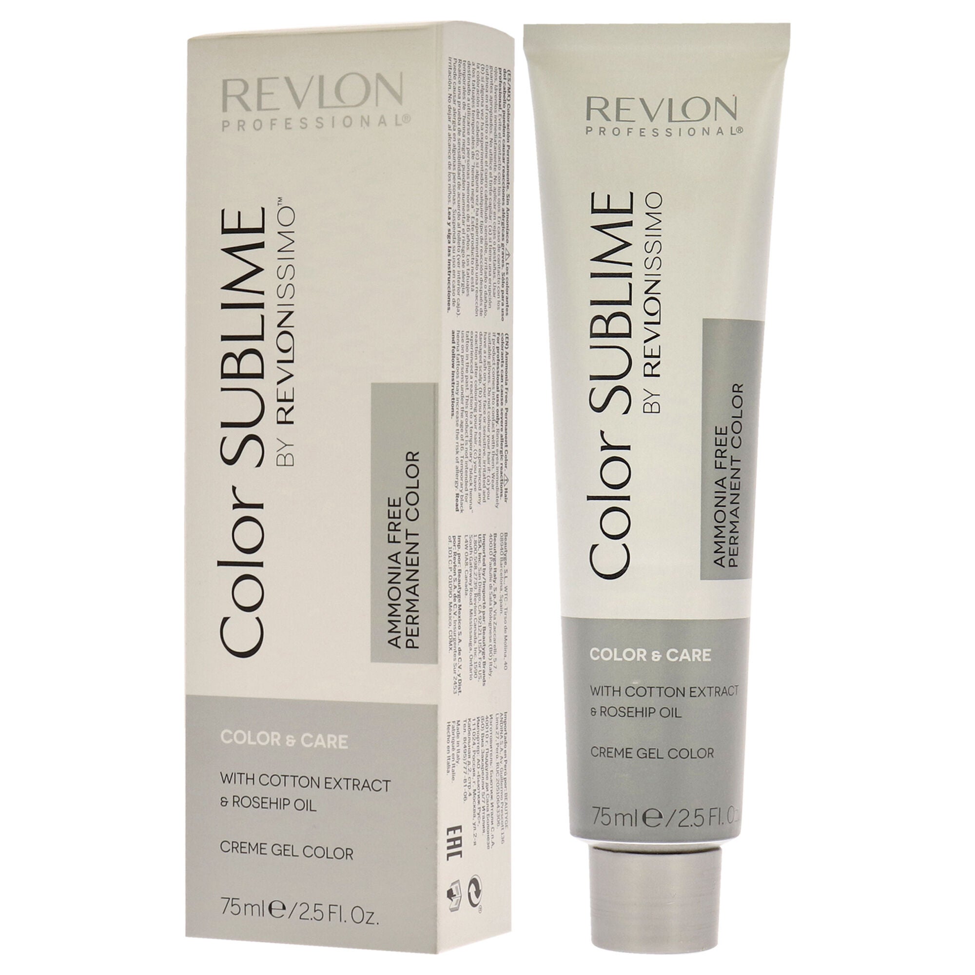 Revlonissimo Color Sublime - 4.65 Intense Medium Mahogany Red Brown by Revlon for Unisex - 2.5 oz Hair Color, See Description, alternate image number 2