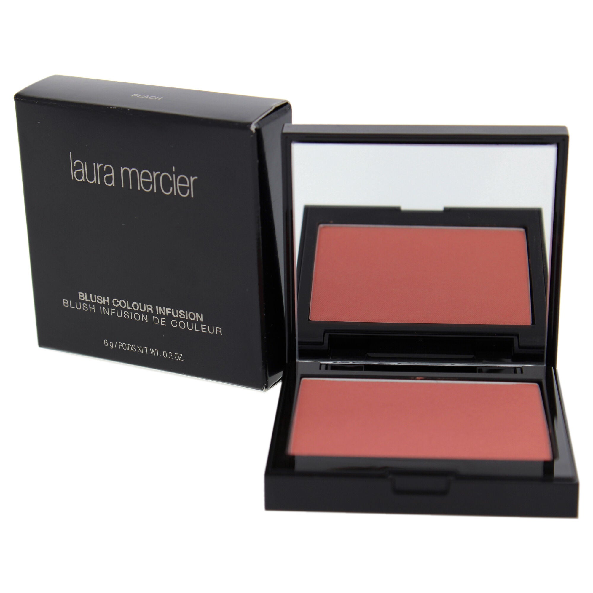 Blush Colour Infusion - Peach by Laura Mercier for Women - 0.2 oz Blush, , alternate image number 7