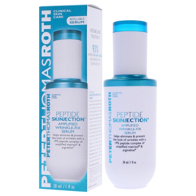 Peptide Skinjection Amplified Wrinkle Fix Serum by Peter Thomas Roth for Unisex - 1 oz Serum (Refillable), NA, alternate image number null