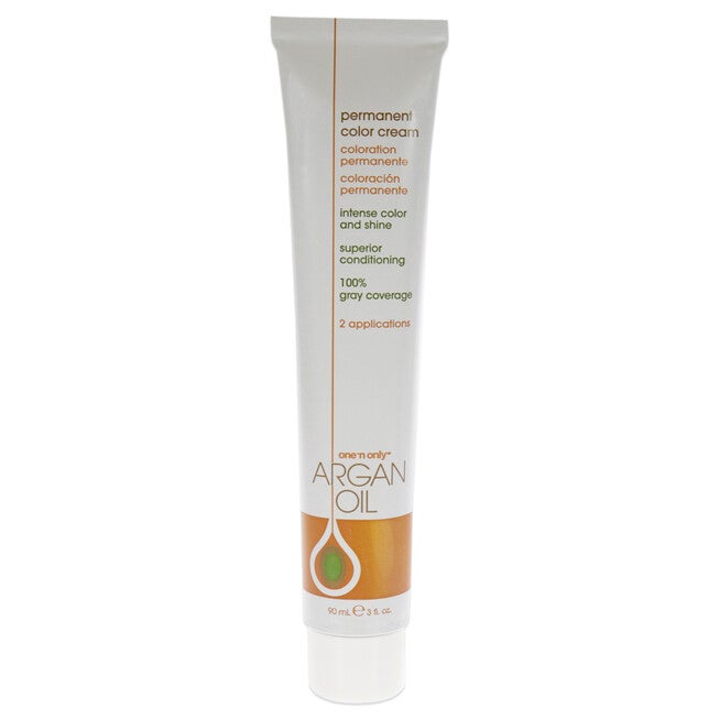 Argan Oil Permanent Color Cream - 4R Medium Red Brown by One n Only for Unisex - 3 oz Hair Color, See Description, alternate image number 3