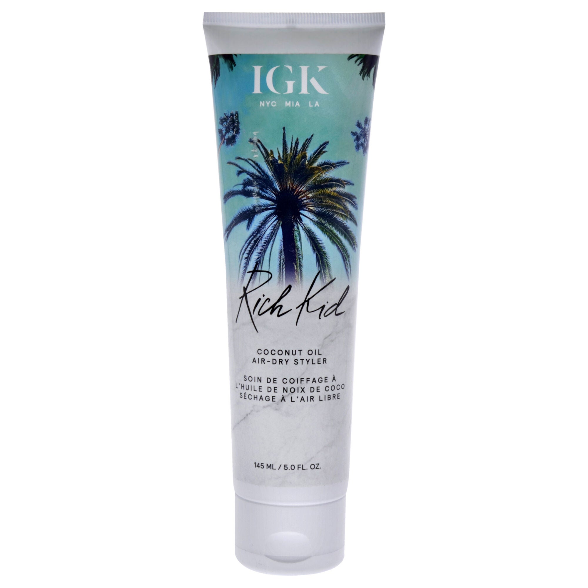Rich Kid Wave Enhancing Air Dry Cream by IGK for Unisex - 5 oz Oil, See Description, hi-res image number 0