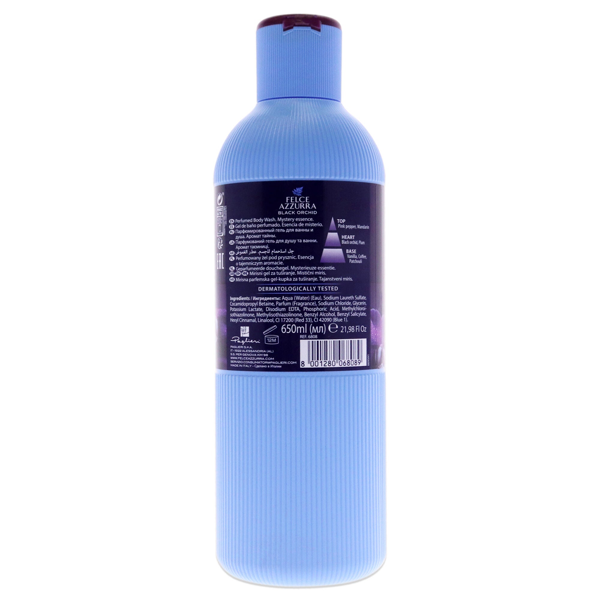 Black Orchid by Felce Azzurra for Unisex - 22 oz Body Wash, See Description, alternate image number 2