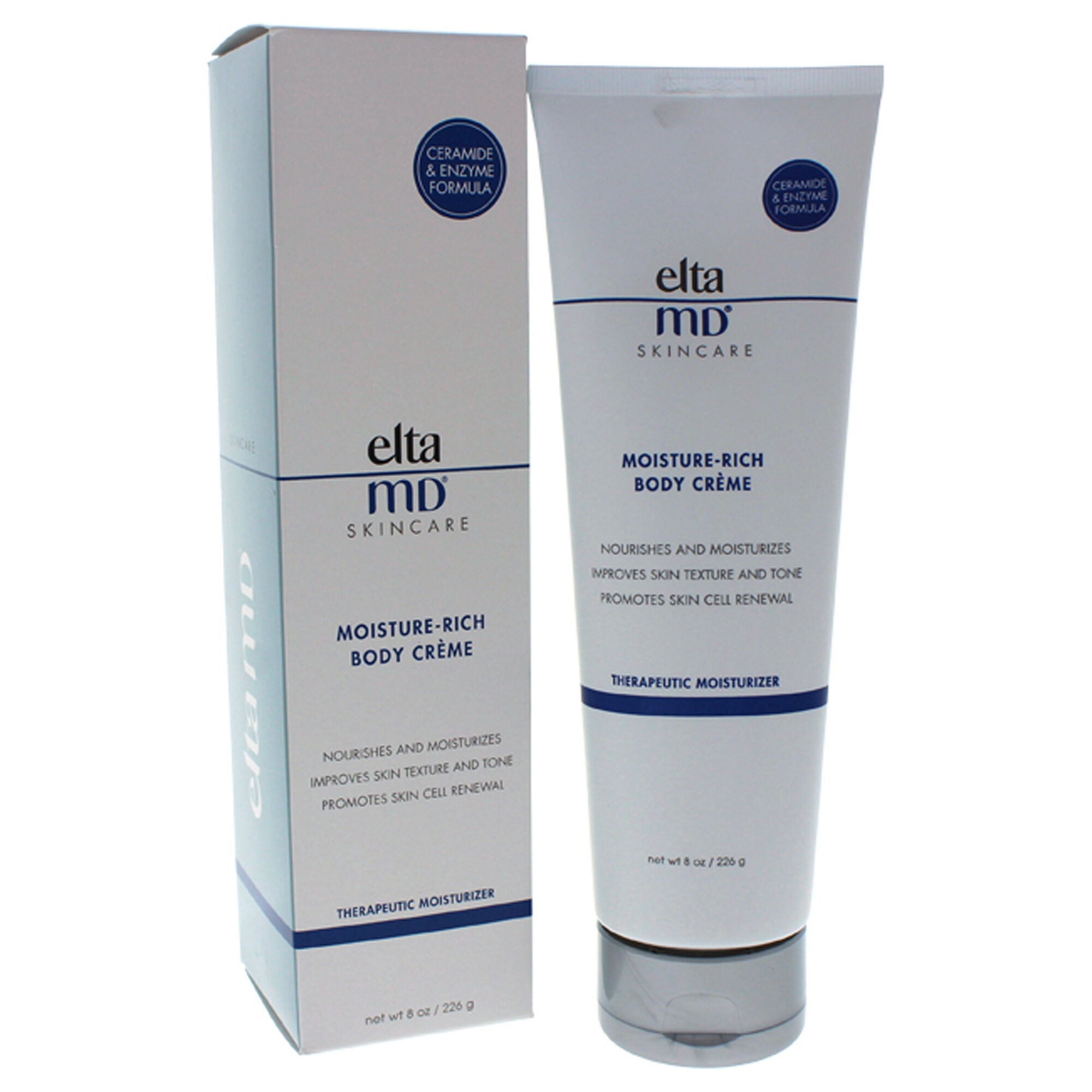 Moisture-Rich by EltaMD for Unisex - 8 oz Body Cream, , alternate image number 1
