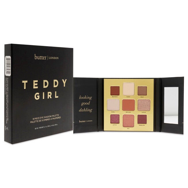 Teddy Girl Eyeshadow Palette by Butter London for Women - 0.28 oz Eye Shadow, See Description, alternate image number 2