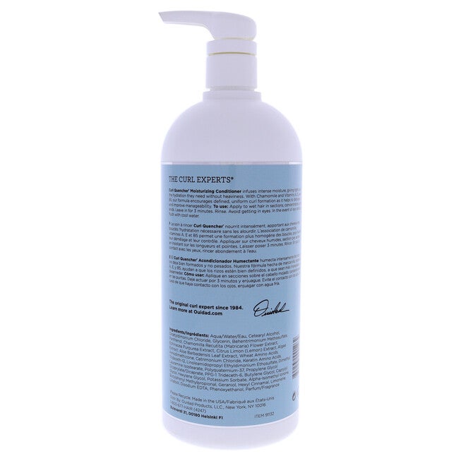 Curl Quencher Moisturizing Conditioner by Ouidad for Unisex - 33.8 oz Conditioner, , alternate image number null
