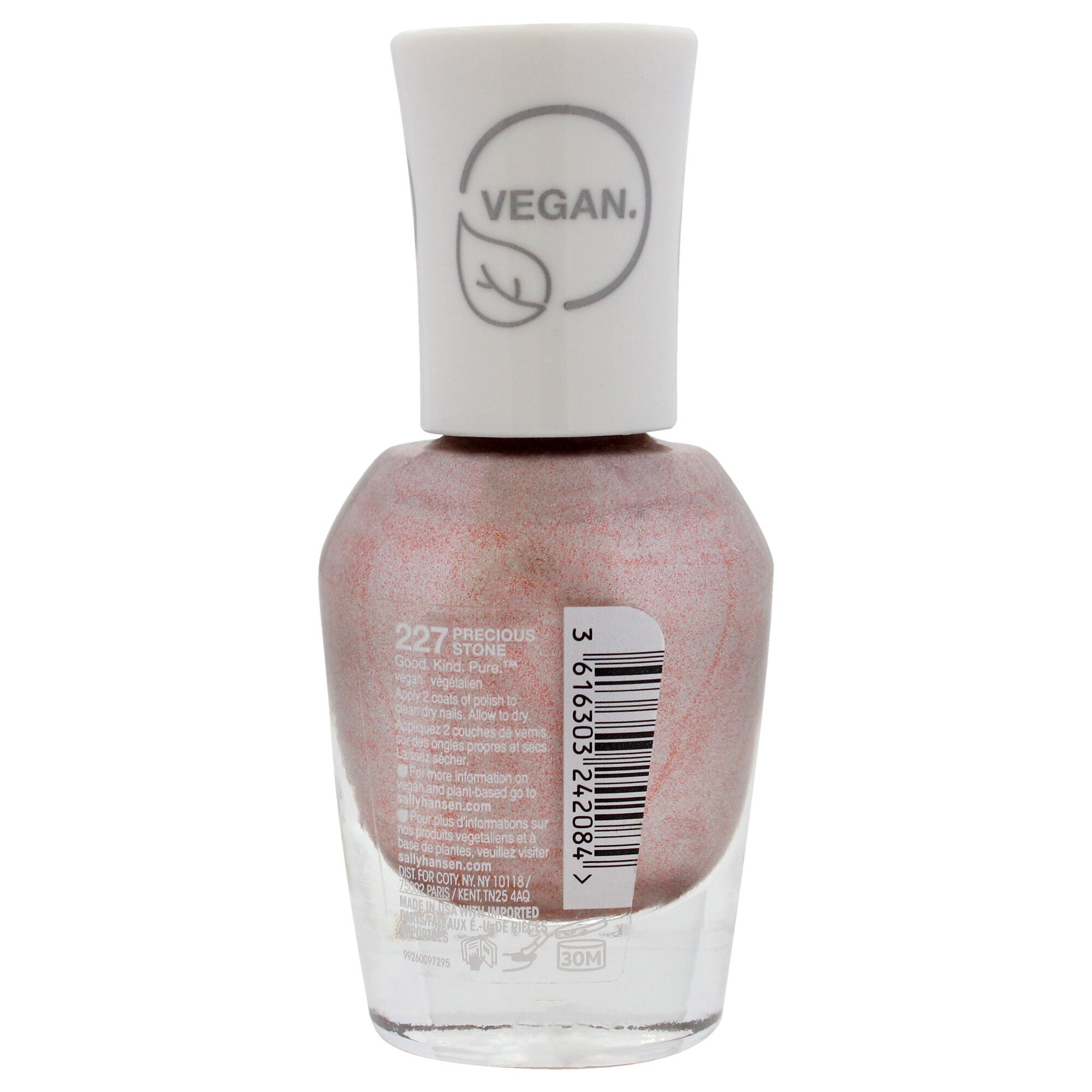 Good Kind Pure Vegan - 227 Precious Stone by Sally Hansen for Women - 0.33 oz Nail Polish, See Description, alternate image number 1