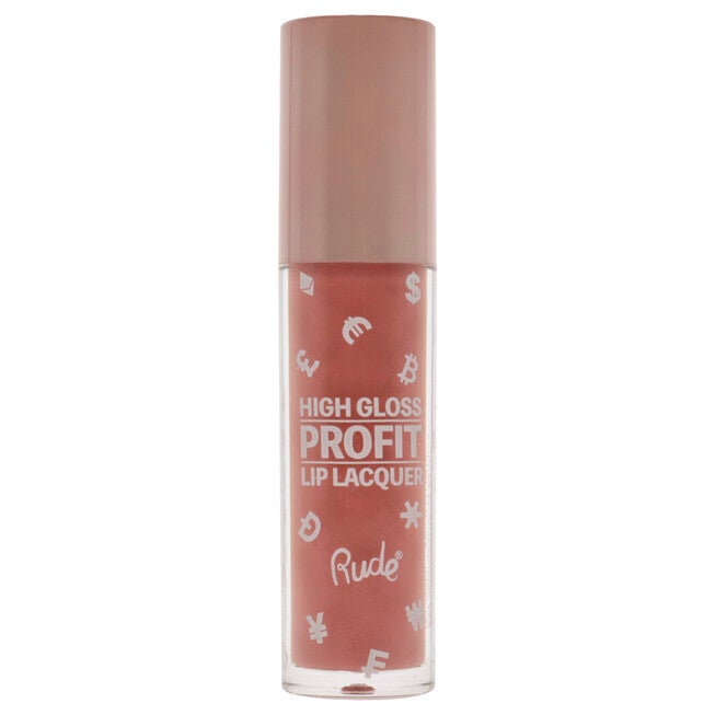 High Gloss Profit Lip Lacquer - Bitcoin by Rude Cosmetics for Women - 0.141 oz Lip Gloss, See Description, alternate image number 3