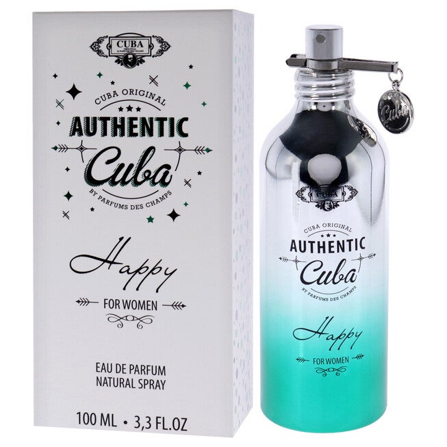 Cuba Authentic Happy by Cuba for Women - 3.3 oz EDP Spray, , alternate image number 7