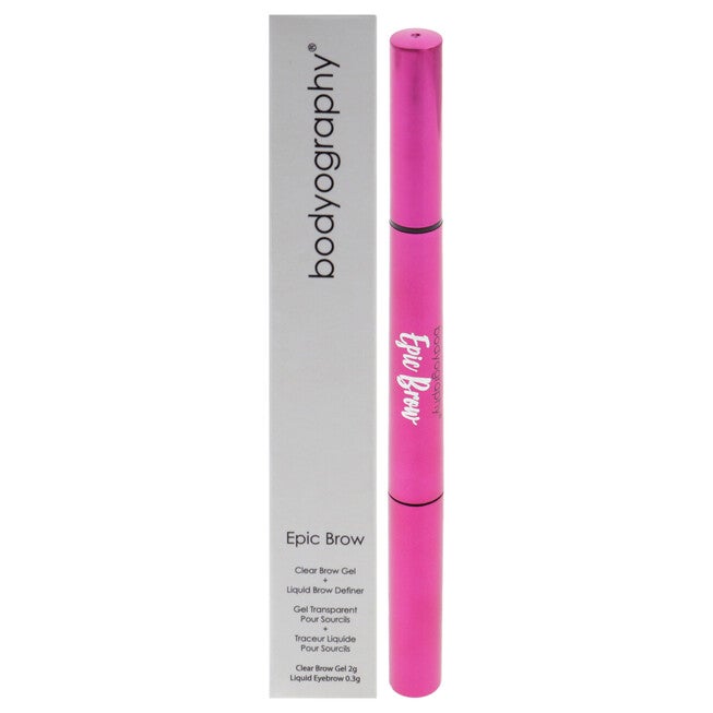 Epic Brow - Ash by Bodyography for Women - 2 Pc 0.07oz Clear Brow Gel, 0.01oz Eyebrow Liquid, See Description, hi-res image number 0