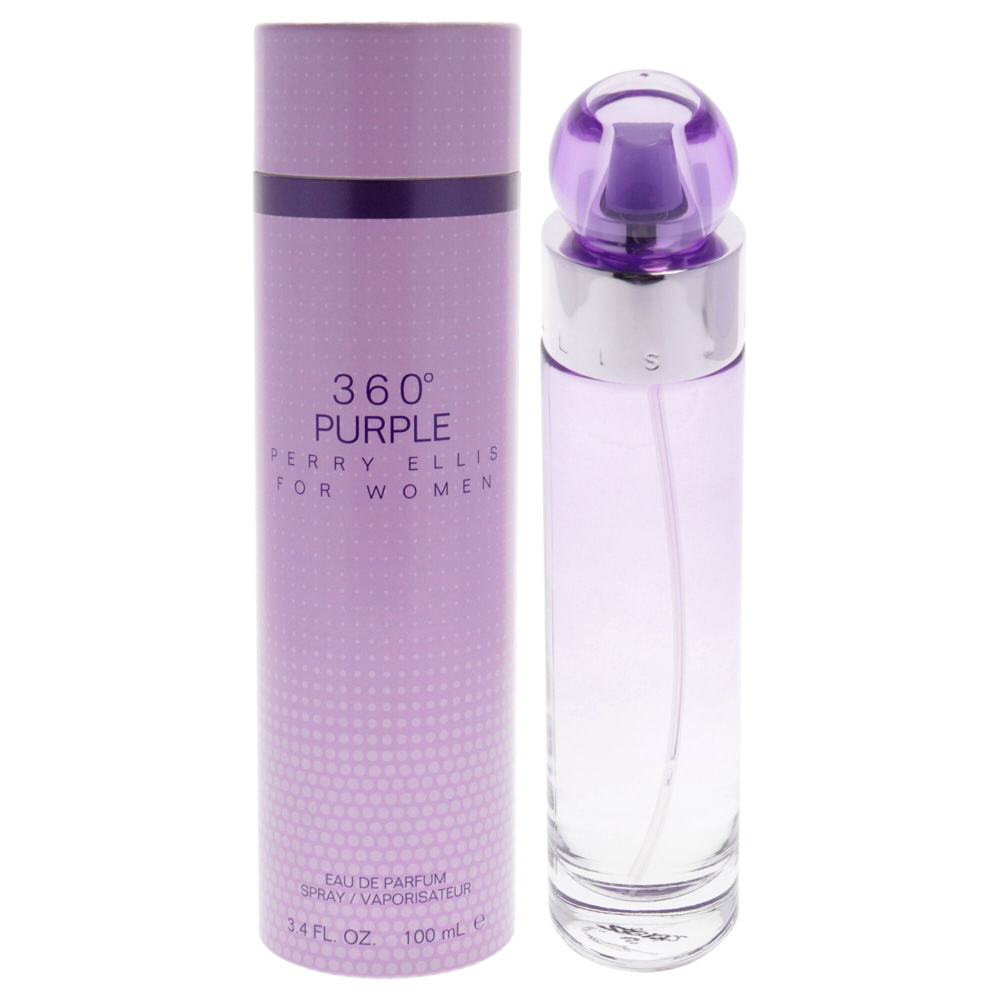 360 Purple by Perry Ellis for Women - 3.4 oz EDP Spray, See Description, hi-res image number 0