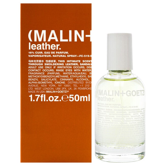 Leather by Malin + Goetz for Unisex - 1.7 oz EDP Spray, See Description, hi-res image number 0
