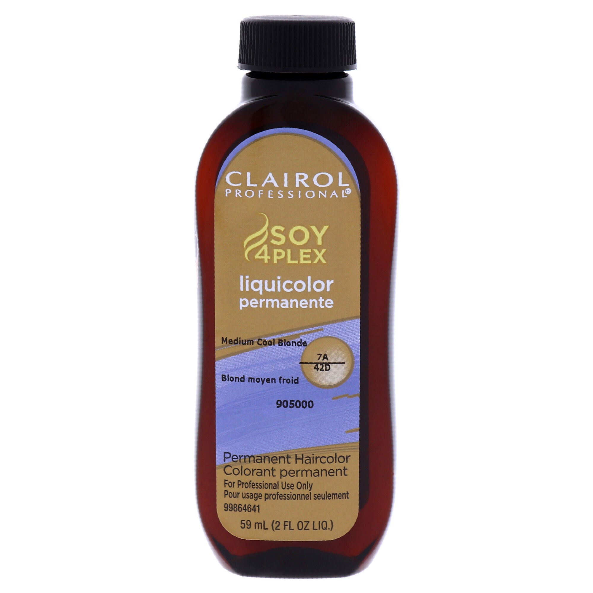 Professional Liquicolor Permanent Hair Color - 42D Medium Cool Blonde by Clairol for Unisex - 2 oz Hair Color, See Description, alternate image number 3