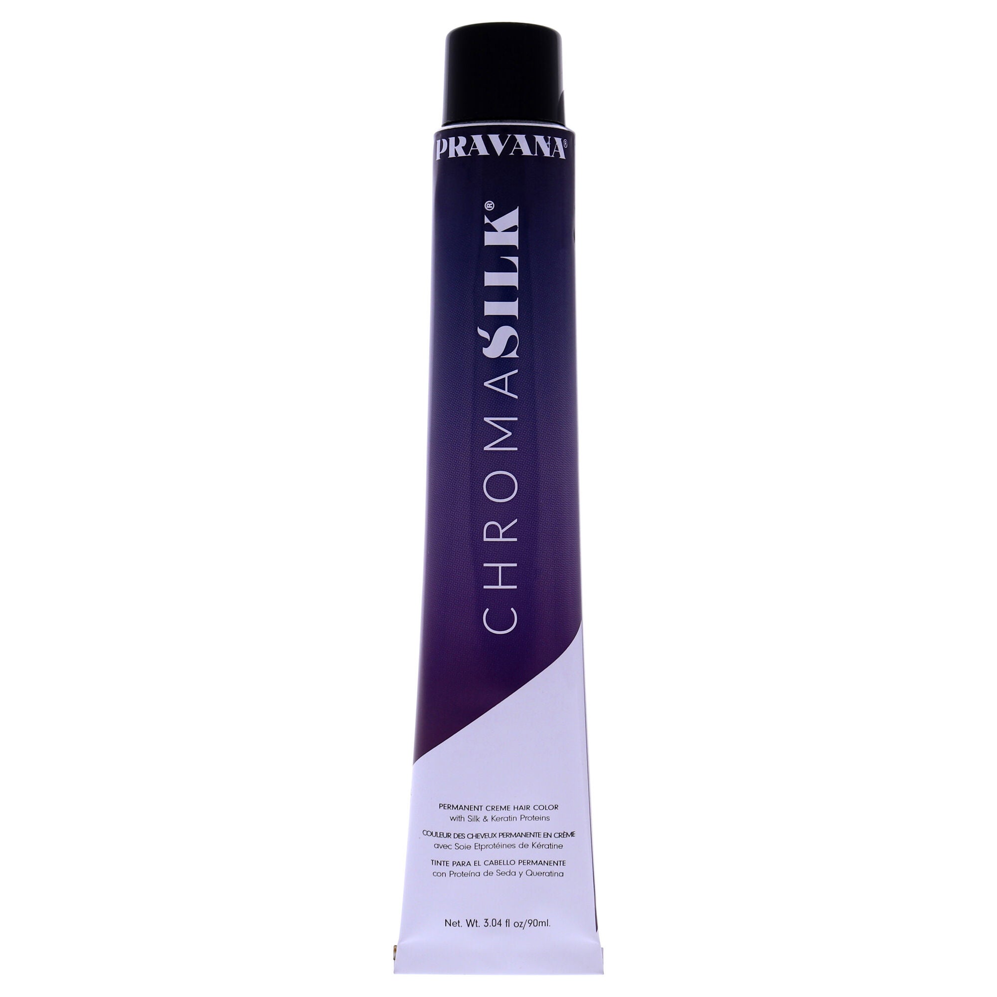 ChromaSilk Creme Hair Color - 7.7 Light Violet Blonde by Pravana for Unisex - 3 oz Hair Color, See Description, alternate image number 4