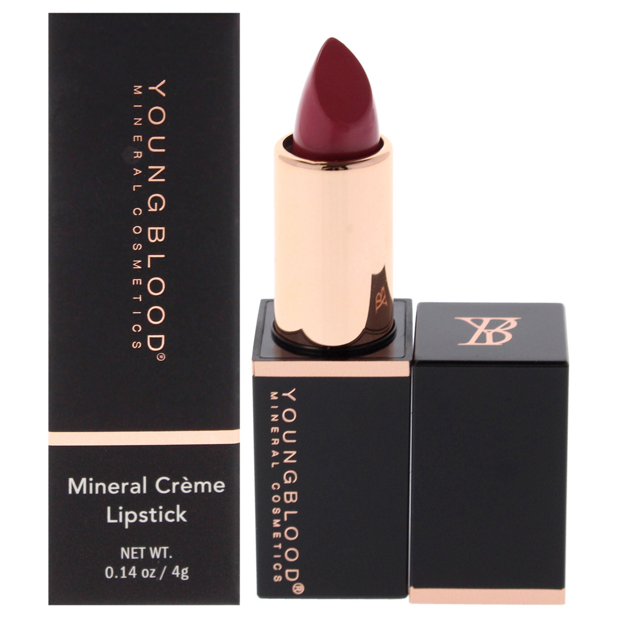 Mineral Creme Lipstick - Envy by Youngblood for Women - 0.14 oz Lipstick, See Description, hi-res image number 0