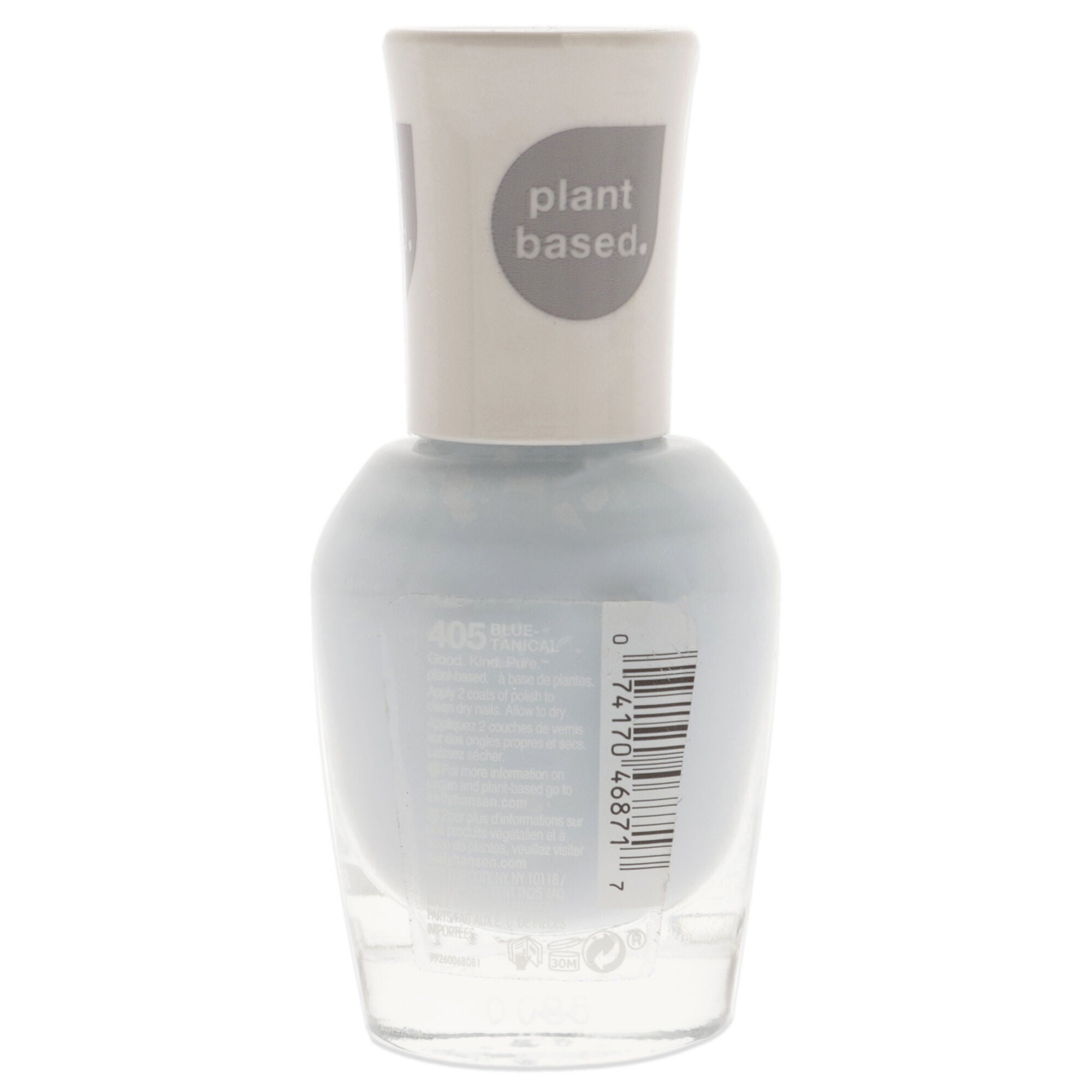 Good Kind Pure Vegan - 405 Blue Tanical by Sally Hansen for Women - 0.33 oz Nail Polish, Light Blue, alternate image number 2