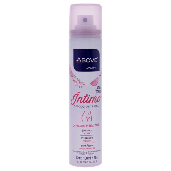 Intimo Deodorant Spray by Above for Women - 2.11 oz Deodorant Spray, See Description, hi-res image number 0