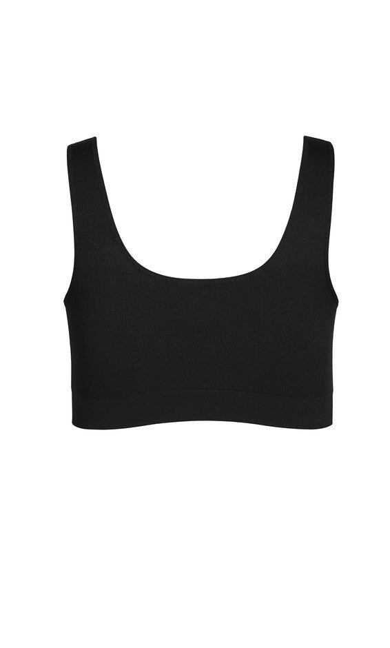 Seamless Wire Free Bra - black, , alternate image number null