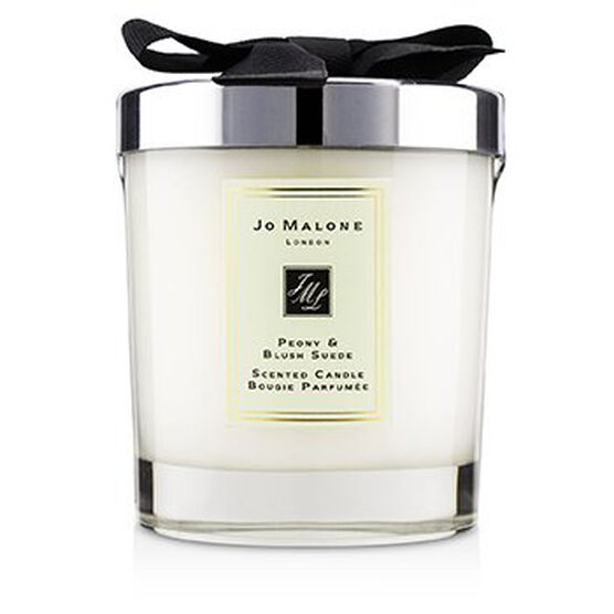 Peony & Blush Suede Scented Candle, Peony and Blush Suede, hi-res image number null