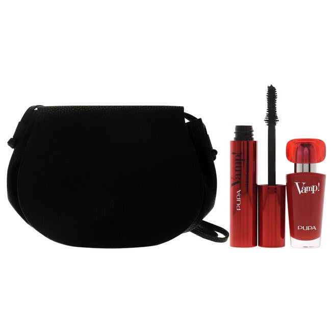 Vamp! Sexy Lashes and Vamp Lipstick Kit by Pupa Milano for Women - 3 Pc Set, , alternate image number null