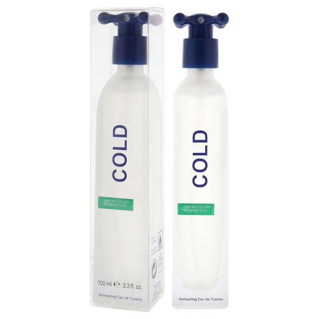 Cold by United Colors of Benetton for Men - 3.3 oz EDT Spray, NA, alternate image number null