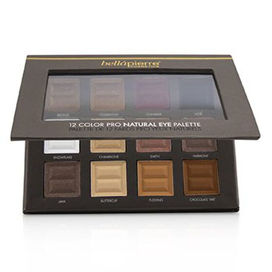 12 Color Pro Natural Eye Palette (12x Eyeshadow), 12 Color Pro Natural Eye Palette (12x Eyeshadow), hi-res image number null