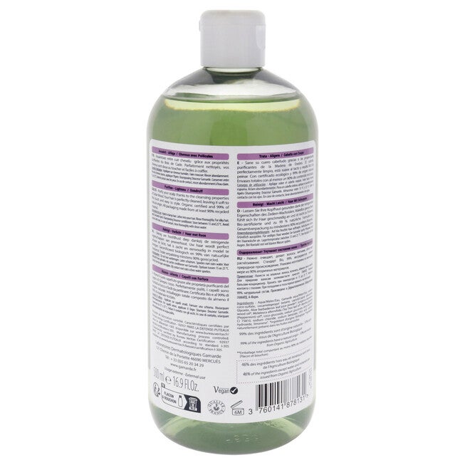 Cade Wood Purifying Shampoo - Dandruff by Gamarde for Unisex - 16.9 oz Shampoo, See Description, alternate image number 1