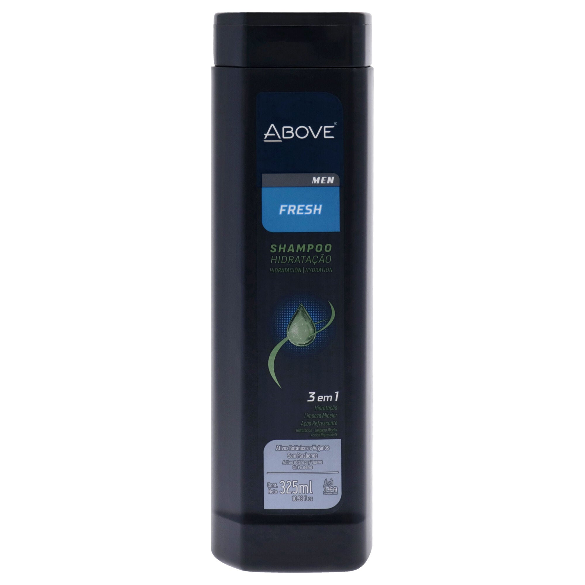 Fresh 3 In 1 Shampoo Hydration by Above for Men - 10.9 oz Shampoo, See Description, hi-res image number 0