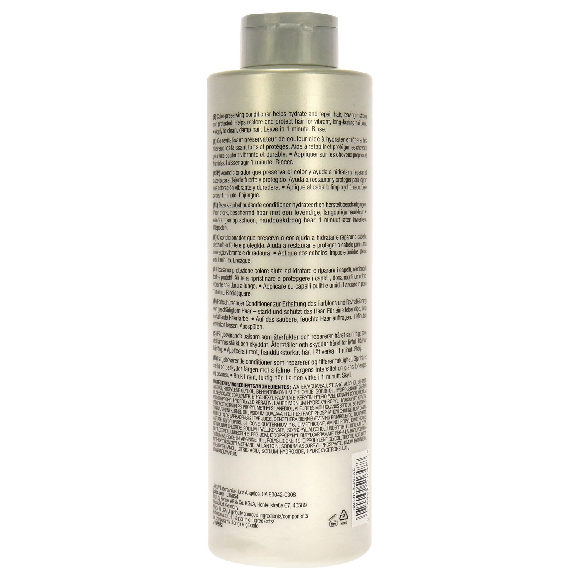 K-Pak Color Therapy Conditioner by Joico for Unisex - 33.8 oz Conditioner, See Description, alternate image number 1