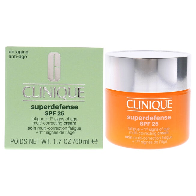 Superdefense Multi-Correcting Cream SPF 25 by Clinique for Unisex - 1.7 oz Cream, NA, hi-res image number null