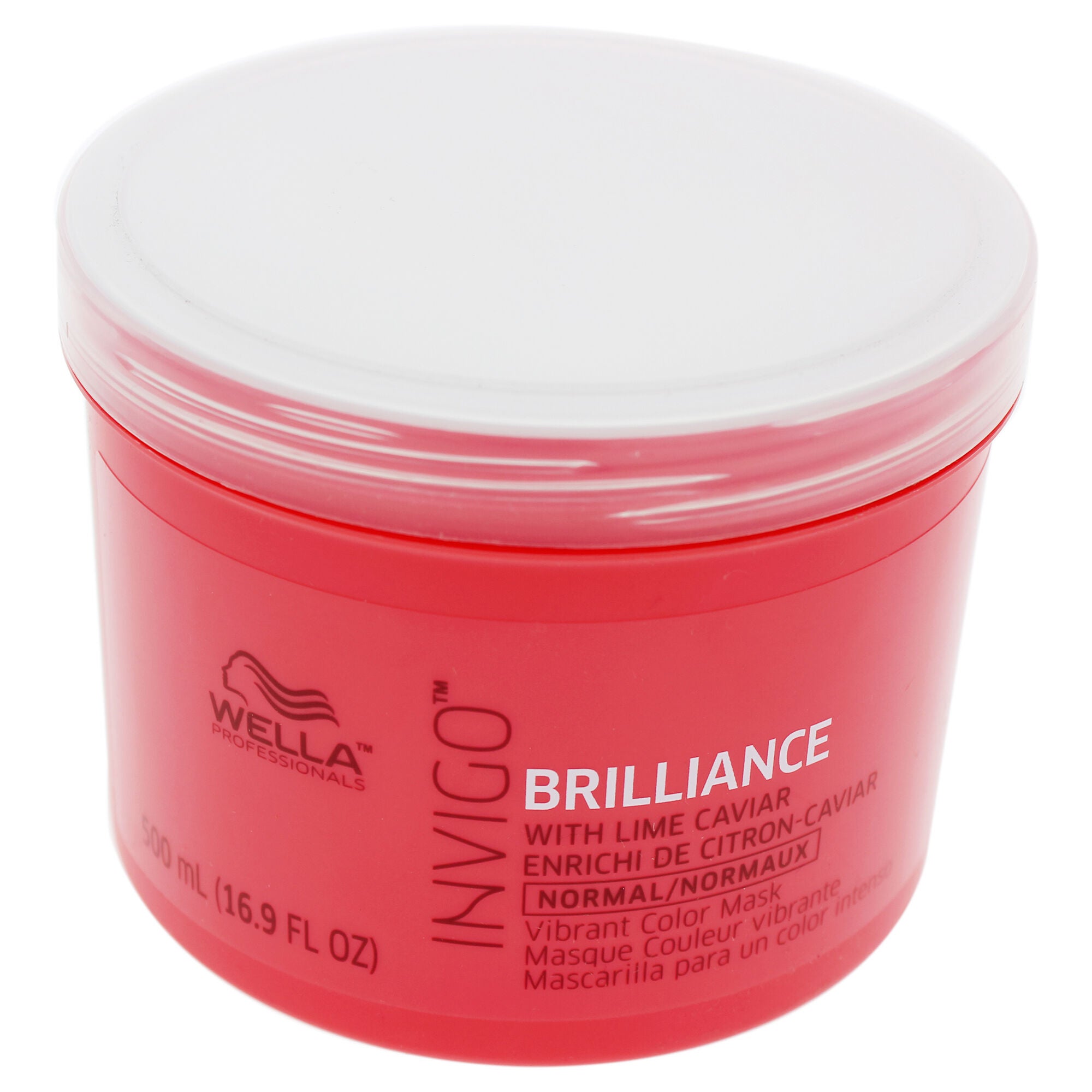 Invigo Brilliance Mask For Fine Hair by Wella for Unisex - 16.9 oz Mask, See Description, hi-res image number 0
