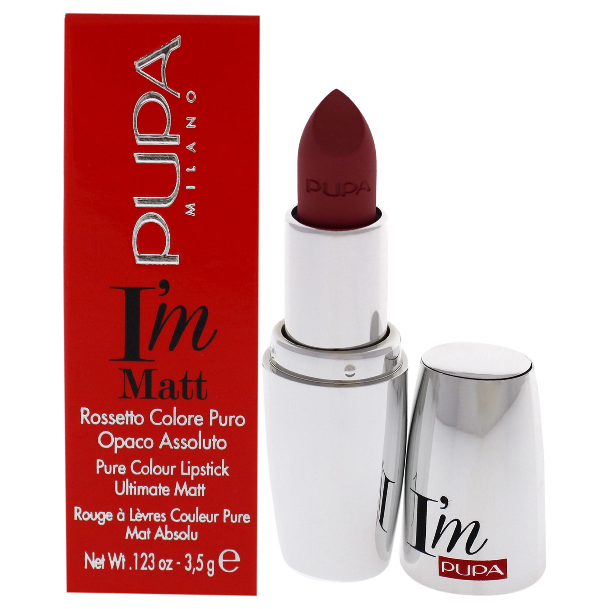 I Am Matte Pure Colour Lipstick - 030 Mystery Rose by Pupa Milano for Women - 0.123 oz Lipstick, See Description, hi-res image number 0