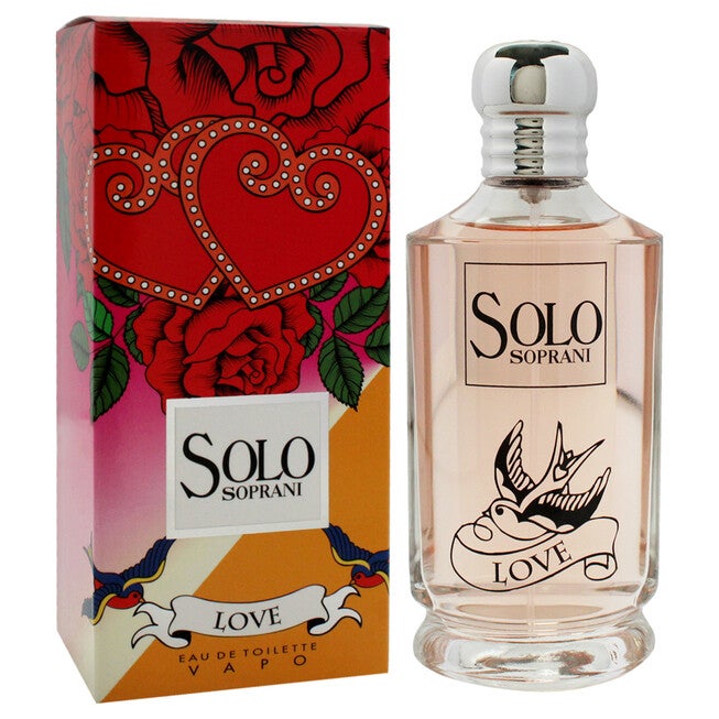 Solo Soprani Love by Luciano Soprani for Women - 3.3 oz EDT Spray, See Description, alternate image number 1