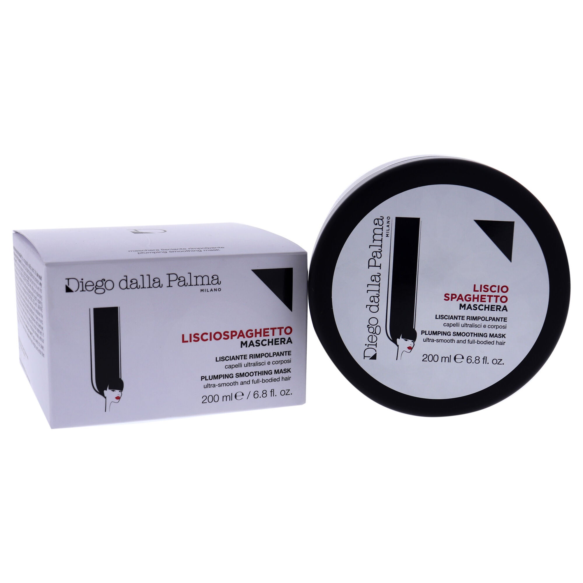 Lisciospaghetto Plumping Smoothing Mask by Diego Dalla Palma for Unisex - 6.8 oz Masque, , alternate image number 6