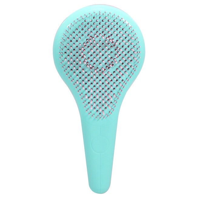The Classic Detangler Thick and Curly Hair - Pink-Turquoise by Michel Mercier for Unisex - 1 Pc Hair Brush, See Description, alternate image number 4