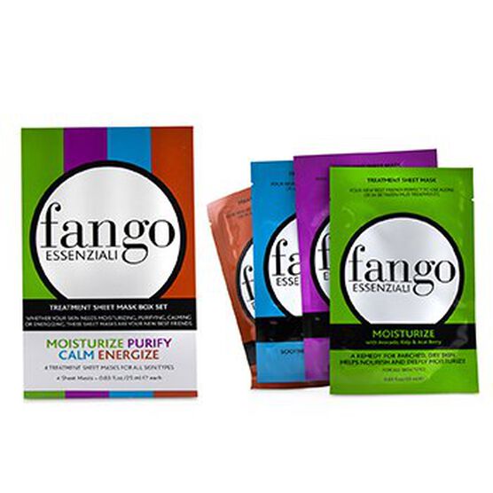 Fango Essenziali Treatment Sheet Mask Box Set (1x, , alternate image number null