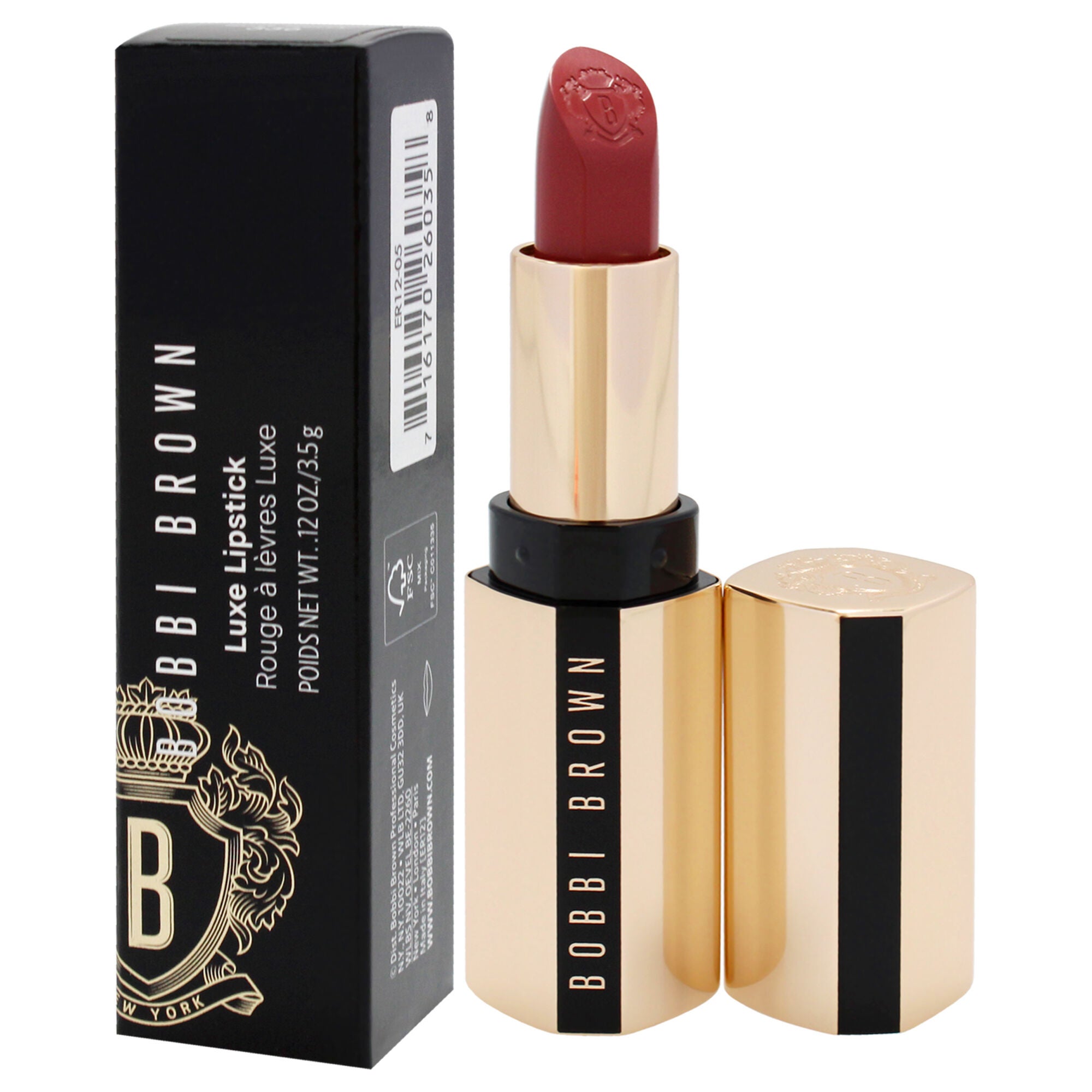 Luxe Lipstick - 336 Soft Berry by Bobbi Brown for Women - 0.12 oz Lipstick, Pink, alternate image number 3