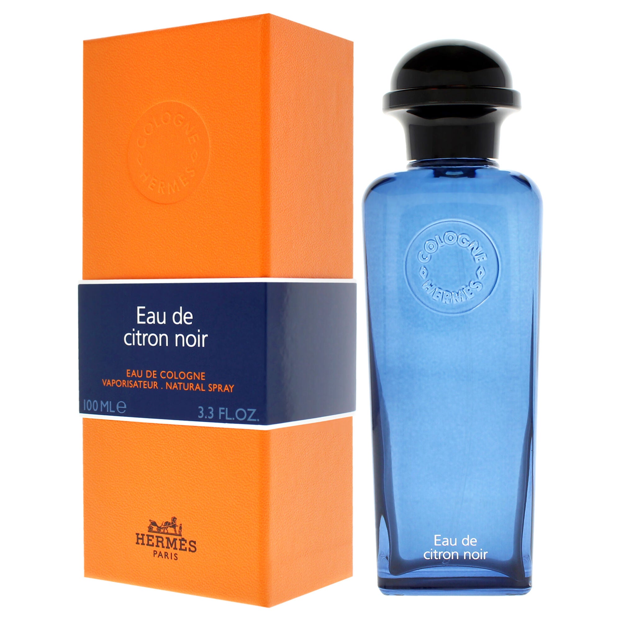Eau de Citron Noir by Hermes for Unisex - 3.3 oz EDC Spray, Clear, alternate image number 2