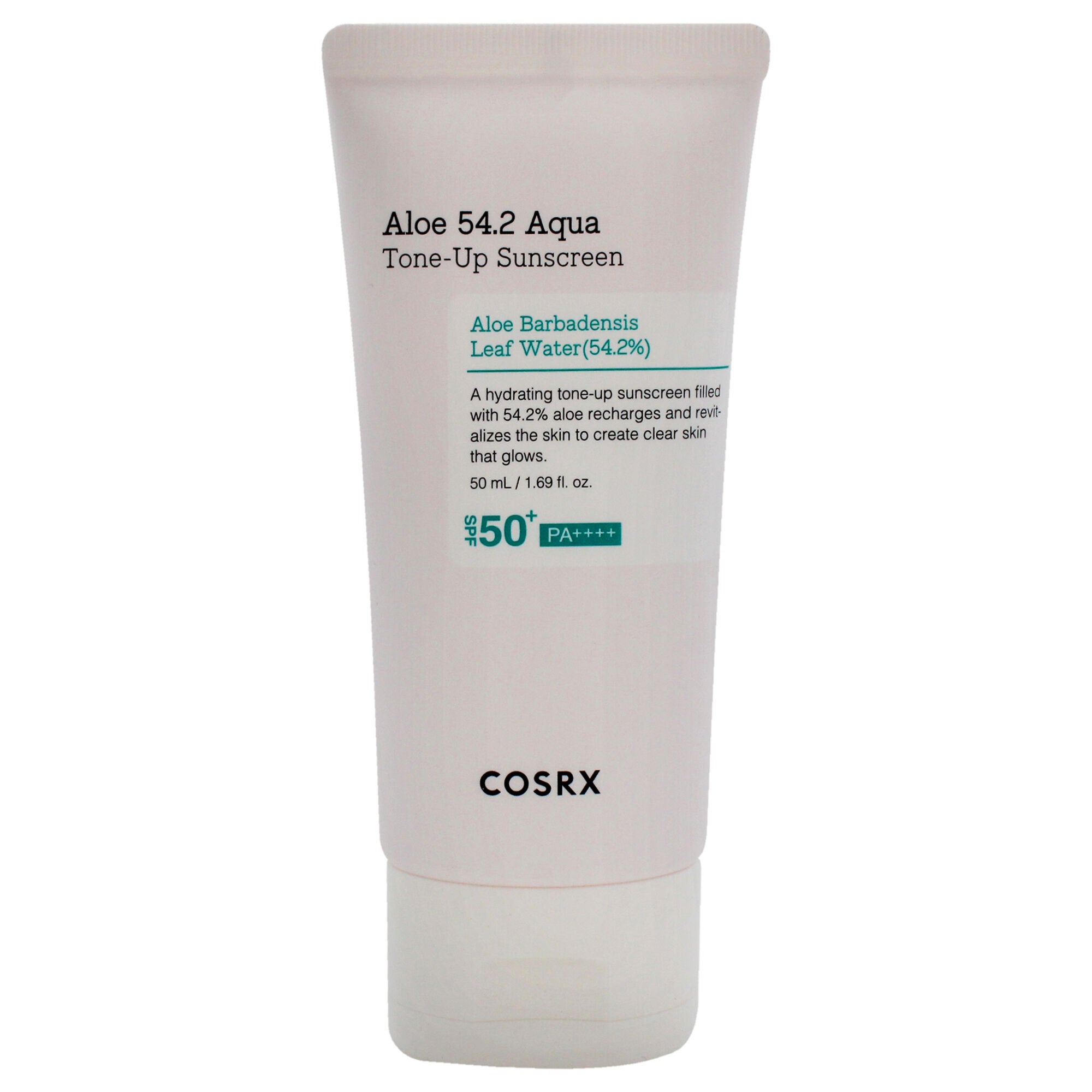 Aloe 54.2 Aqua Tone-Up Sunscreen SPF 50 Plus by Cosrx for Unisex - 1.69 oz Sunscreen, See Description, alternate image number 4