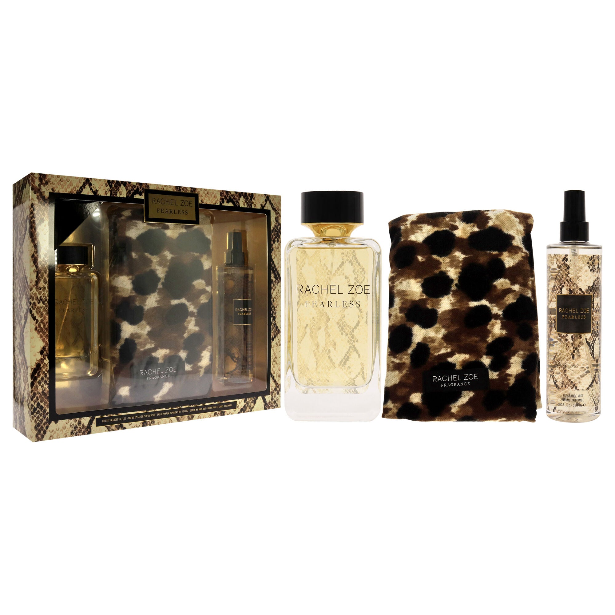 Fearless by Rachel Zoe for Women - 3 Pc Gift Set 3.4oz EDP Spray, 10oz Body Mist, Scarf, , alternate image number 6