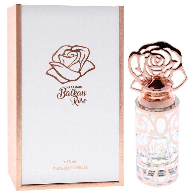 Balkan Rose by Al Haramain for Unisex - 0.33 oz Pure Perfume Oil (Mini), See Description, alternate image number 2