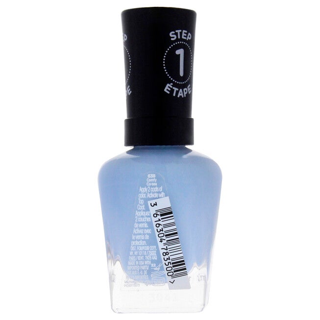 Miracle Gel - 638 Comfy Co-Sea by Sally Hansen for Women - 0.5 oz Nail Polish, See Description, hi-res image number 0