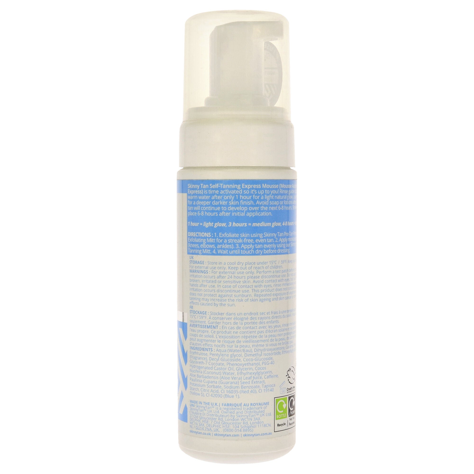 Self-Tanning Express Mousse by Skinny Tan for Women - 5 oz Mousse, , alternate image number 3