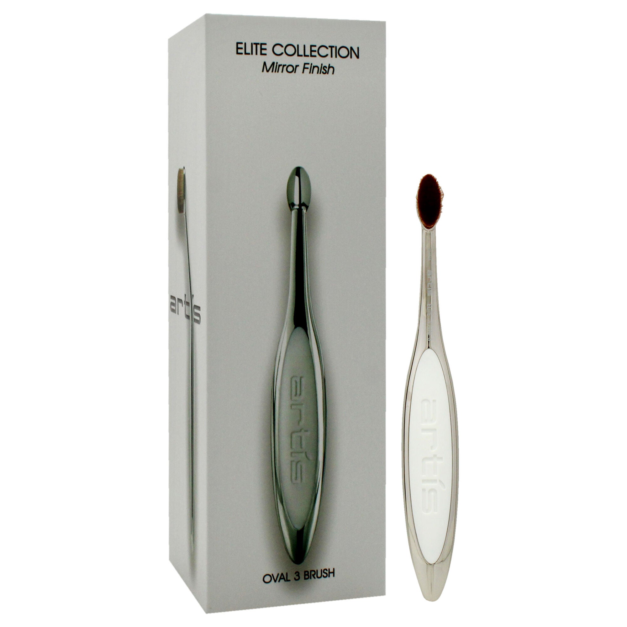 Elite Collection Oval 3 Brush - Mirror by Artis for Women - 1 Pc Brush, See Description, alternate image number 1