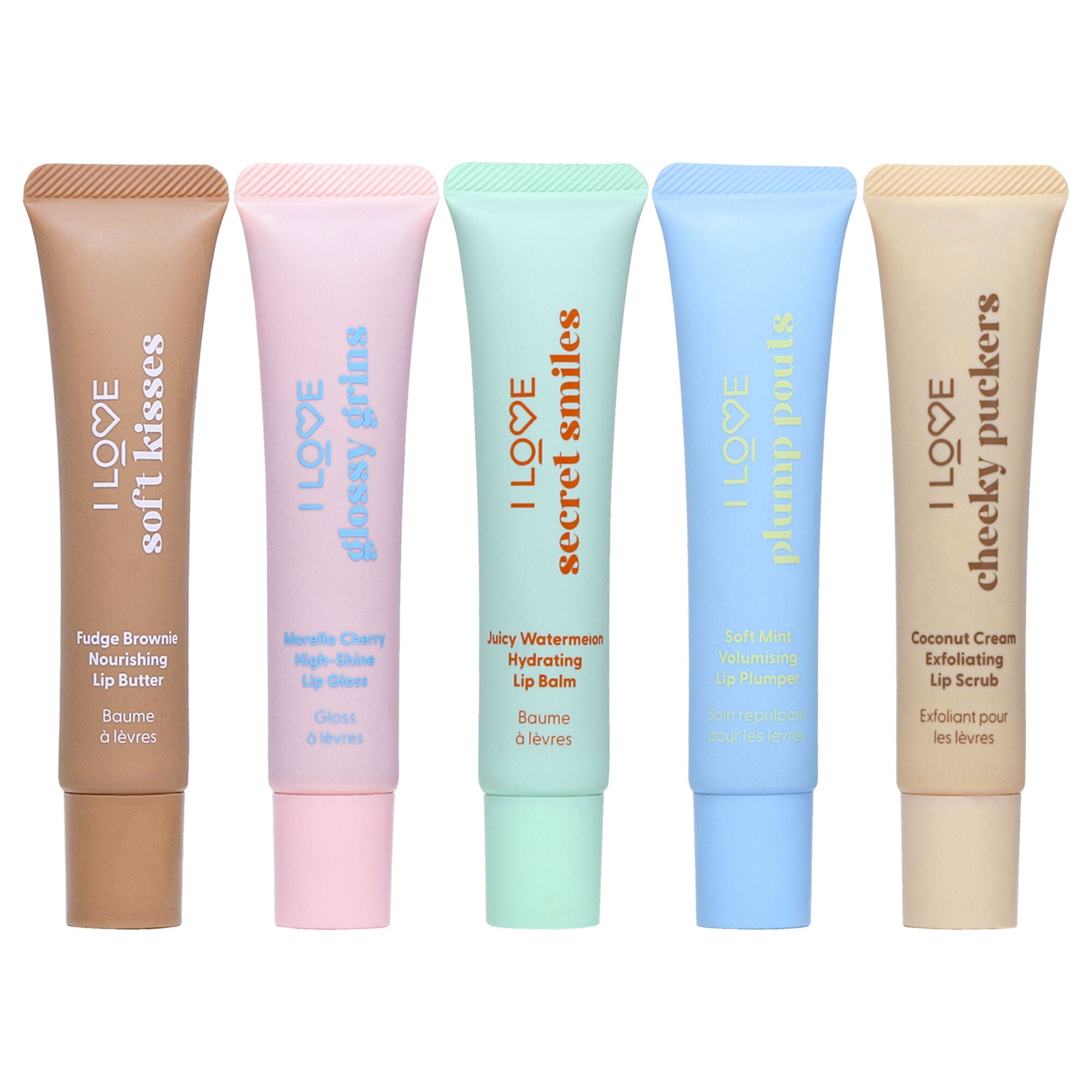 Being Lippy Lip Care Set by I Love Cosmetics for Women - 5 Pc Set, See Description, alternate image number 1