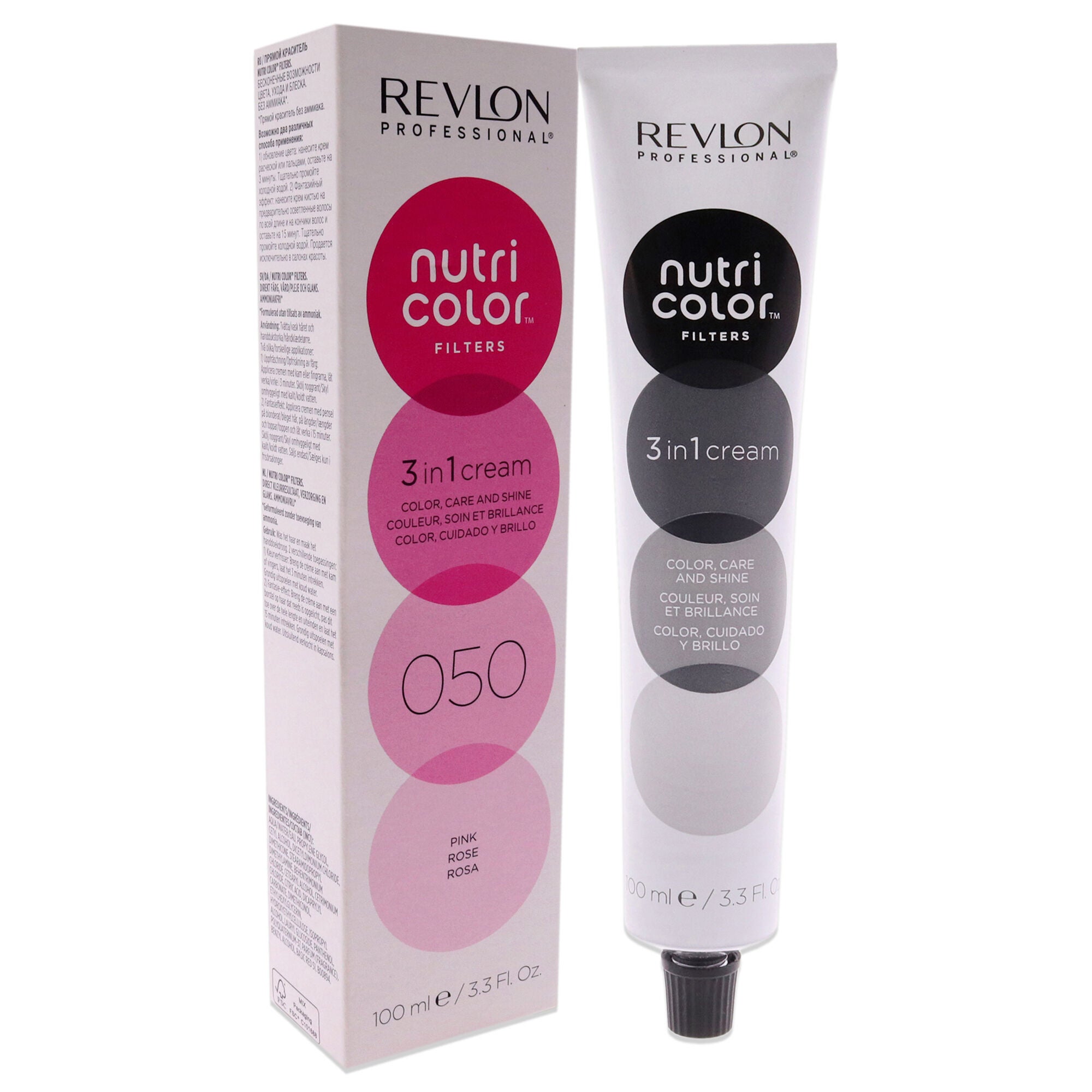 Nutri Color Cream - 050 Pink by Revlon for Unisex - 3.3 oz Hair Color, , alternate image number 6