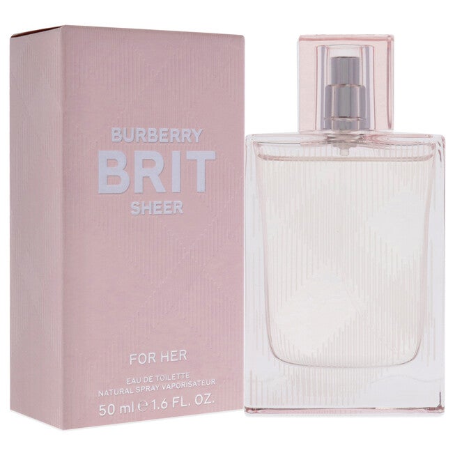 Burberry Brit Sheer by Burberry for Women - 1.6 oz EDT Spray, , alternate image number null